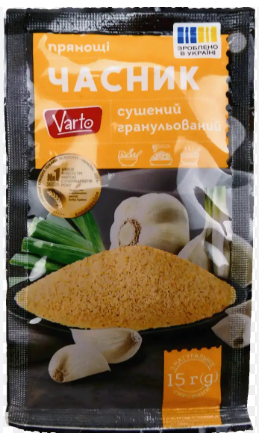 Часник сушений мелений Varto 15г